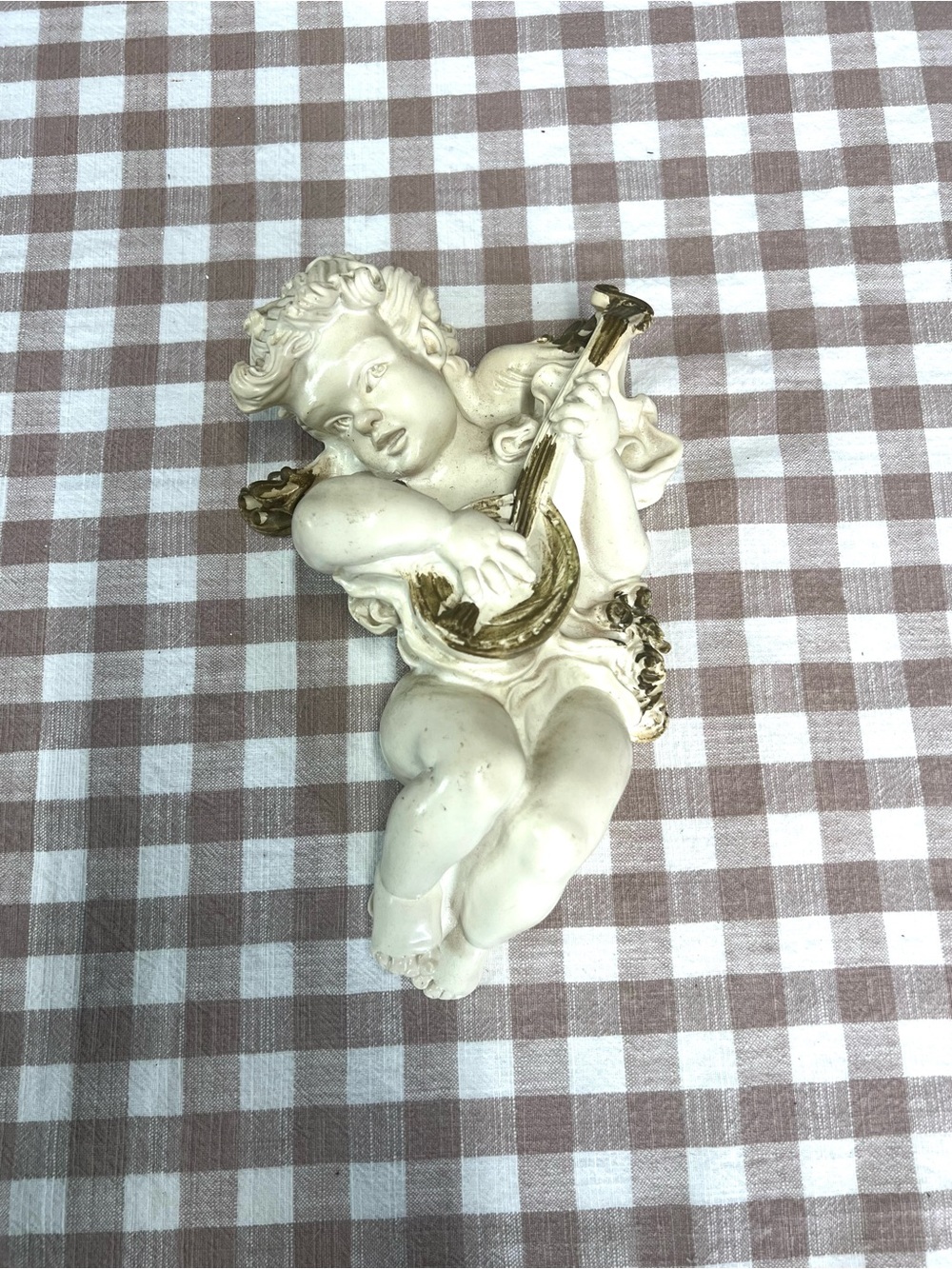 Vintage universal statuary angel cherub wall decor
